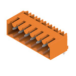 Złącze wtykowe do PCB (przyłącze płytki) 160 V 17 A Raster w mm: 3.50 Liczba biegunów: 7 Połączenie lutowane THR skrzynia SL 3.50/07/90G 3.2SN OR BX