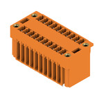 Złącze wtykowe do PCB (przyłącze płytki) 160 V 17.5 A Raster w mm: 3.81 Liczba biegunów: 20 Połączenie lutowane THR skrzynia SCD 3.81/20/180F 3.2SN OR BX