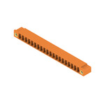 Złącze wtykowe do PCB (przyłącze płytki) 160 V 17.5 A Raster w mm: 3.81 Liczba biegunów: 20 Połączenie lutowane THR skrzynia SC 3.81/20/90F 3.2SN OR BX