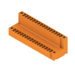 Złącze wtykowe do PCB (przyłącze płytki) 160 V 17.5 A Raster w mm: 3.81 Liczba biegunów: 32 Połączenie lutowane THR skrzynia SCDV 3.81/32/180F 3.2SN OR BX