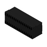 Złącze wtykowe do PCB (przyłącze płytki) 160 V 17.5 A Raster w mm: 3.81 Liczba biegunów: 32 Połączenie lutowane THR skrzynia SCD 3.81/32/90G 3.2SN BK BX