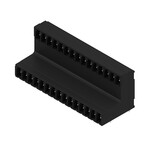 Złącze wtykowe do PCB (przyłącze płytki) 160 V 17.5 A Raster w mm: 3.81 Liczba biegunów: 30 Połączenie lutowane THT/THR skrzynia SCDV-THR 3.81/30/90G 3.2SN BK BX