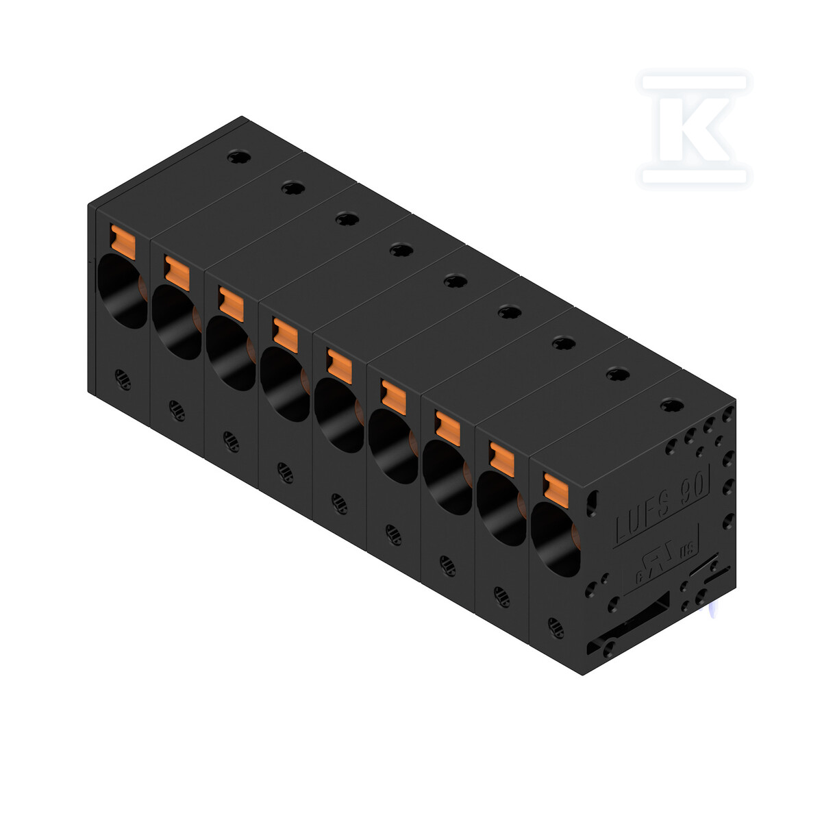 Zacisk płytki drukowanej, 1000 V, 101 - 2500520000
