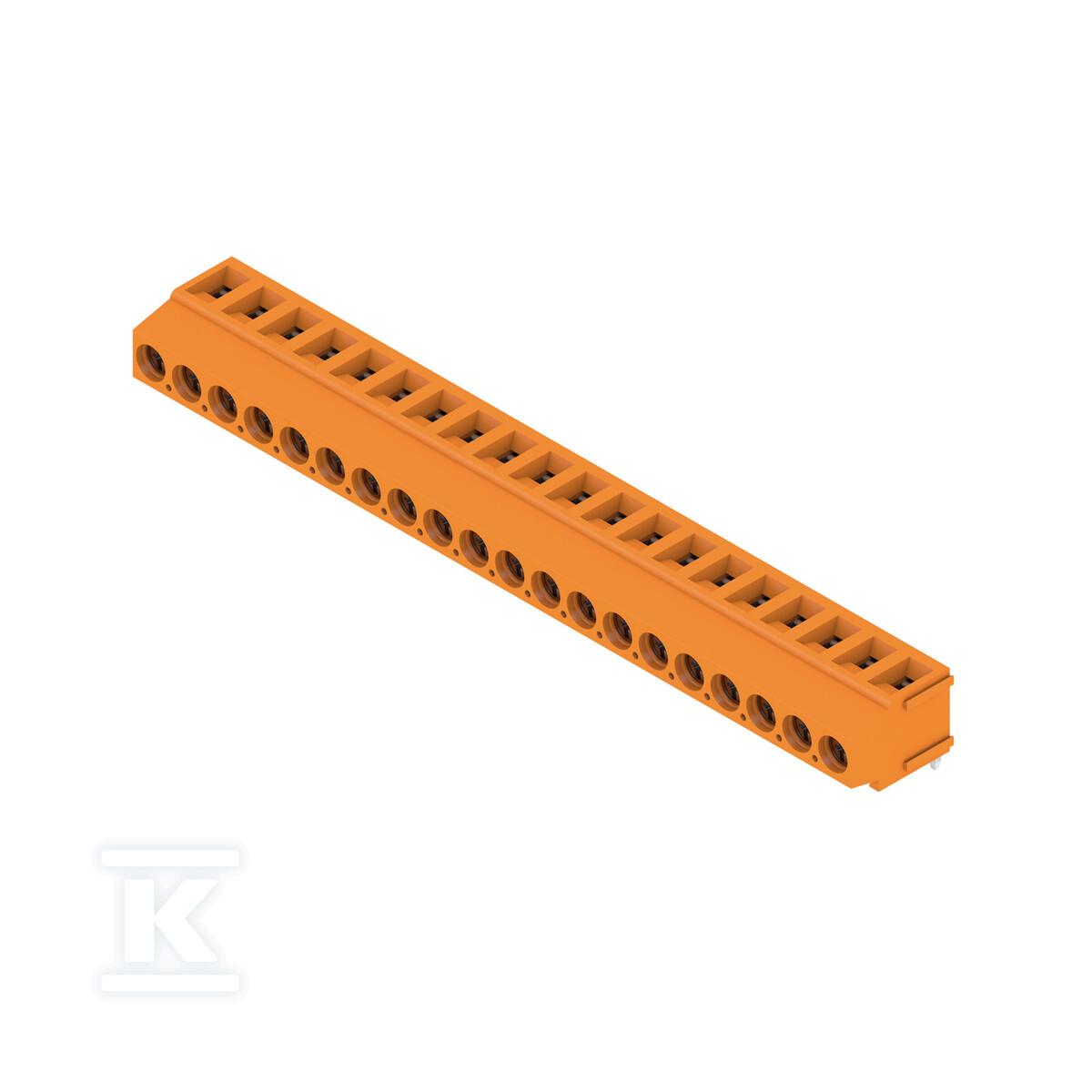 Zacisk płytki drukowanej, 320 V, 17.5 - 1234420000