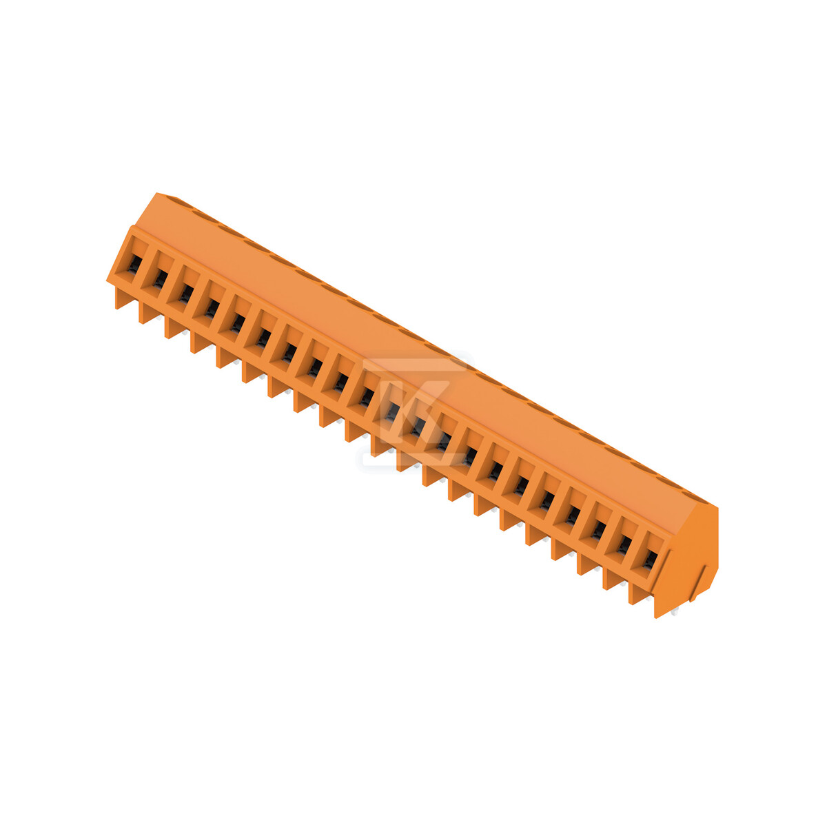 Zacisk płytki drukowanej, 320 V, 17.5 - 1234010000