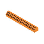 Zacisk płytki drukowanej, 320 V, 24 A, Raster w mm: 5.00, 2.5 mm2, Liczba biegunów: 19, złącze sprężynowe, Połączenie lutowane THR, 135°, skrzynia, LMZF 5/19/135 3.5OR