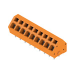 Zacisk płytki drukowanej, 320 V, 24 A, Raster w mm: 5.00, 2.5 mm2, Liczba biegunów: 9, złącze sprężynowe, Połączenie lutowane THR, 135°, skrzynia, LMZF 5/9/135 3.5OR