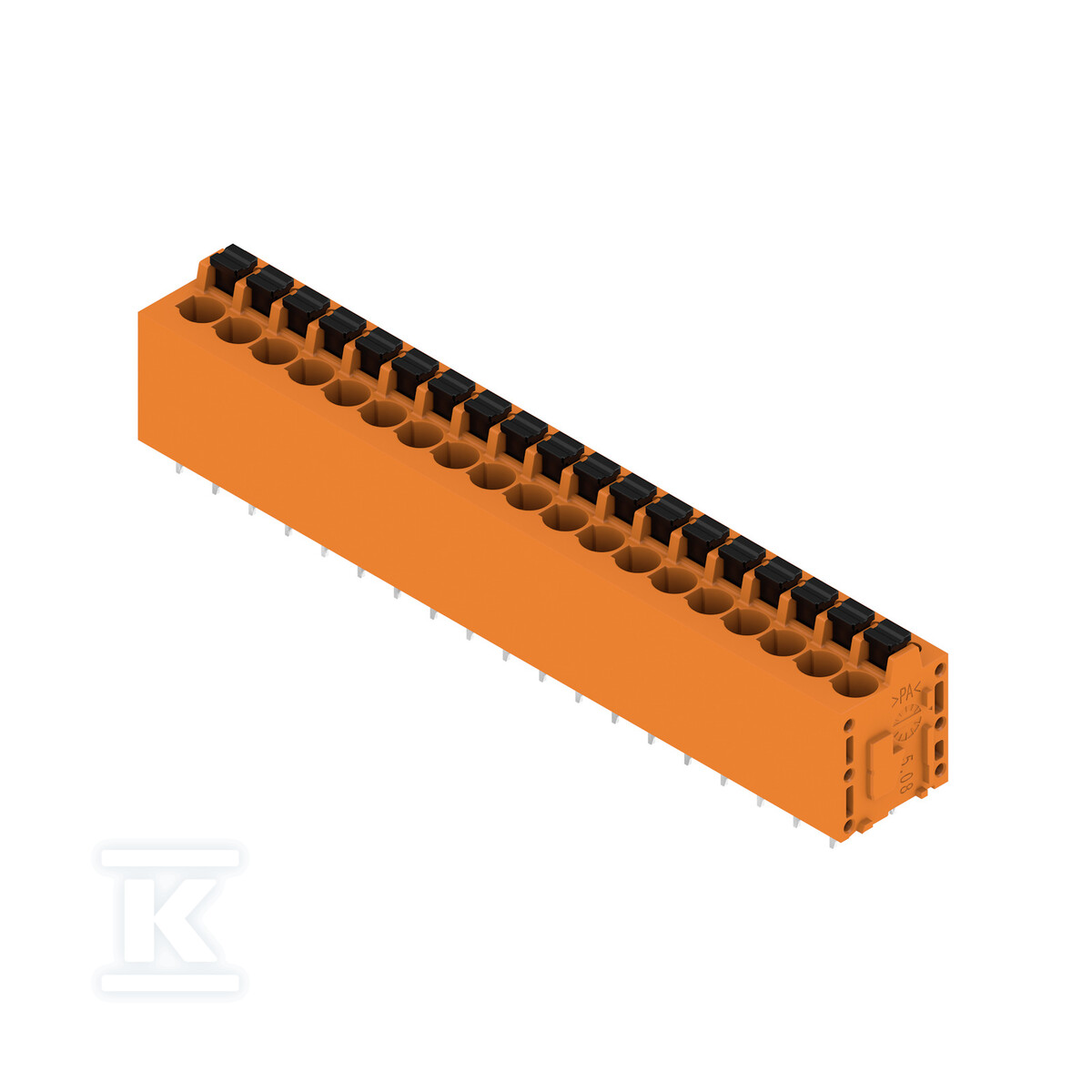 Zacisk płytki drukowanej, 320 V, 24 A, - 1331370000