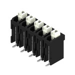 Zacisk płytki drukowanej, 320 V, 17.5 A, Raster w mm: 5.00, 1.5 mm2, Liczba biegunów: 5, PUSH IN z aktuatorem, Przyłacze lutowane SMD, 180°, Tape, LSF-SMD 5.00/05/180 SN BK RL