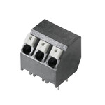 Zacisk płytki drukowanej, 320 V, 17.5 A, Raster w mm: 5.00, 1.5 mm2, Liczba biegunów: 3, PUSH IN z aktuatorem, Połączenie lutowane THT/THR, 135°, Tube, LSF-SMT 5.00/03/135 3.5SN BK TU