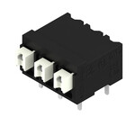 Zacisk płytki drukowanej, 320 V, 17.5 A, Raster w mm: 5.00, 1.5 mm2, Liczba biegunów: 3, PUSH IN z przyciskiem zwalniającym, Połączenie lutowane THT/T, LSF-SMT 5.00/03/90 3.5SN BK RL