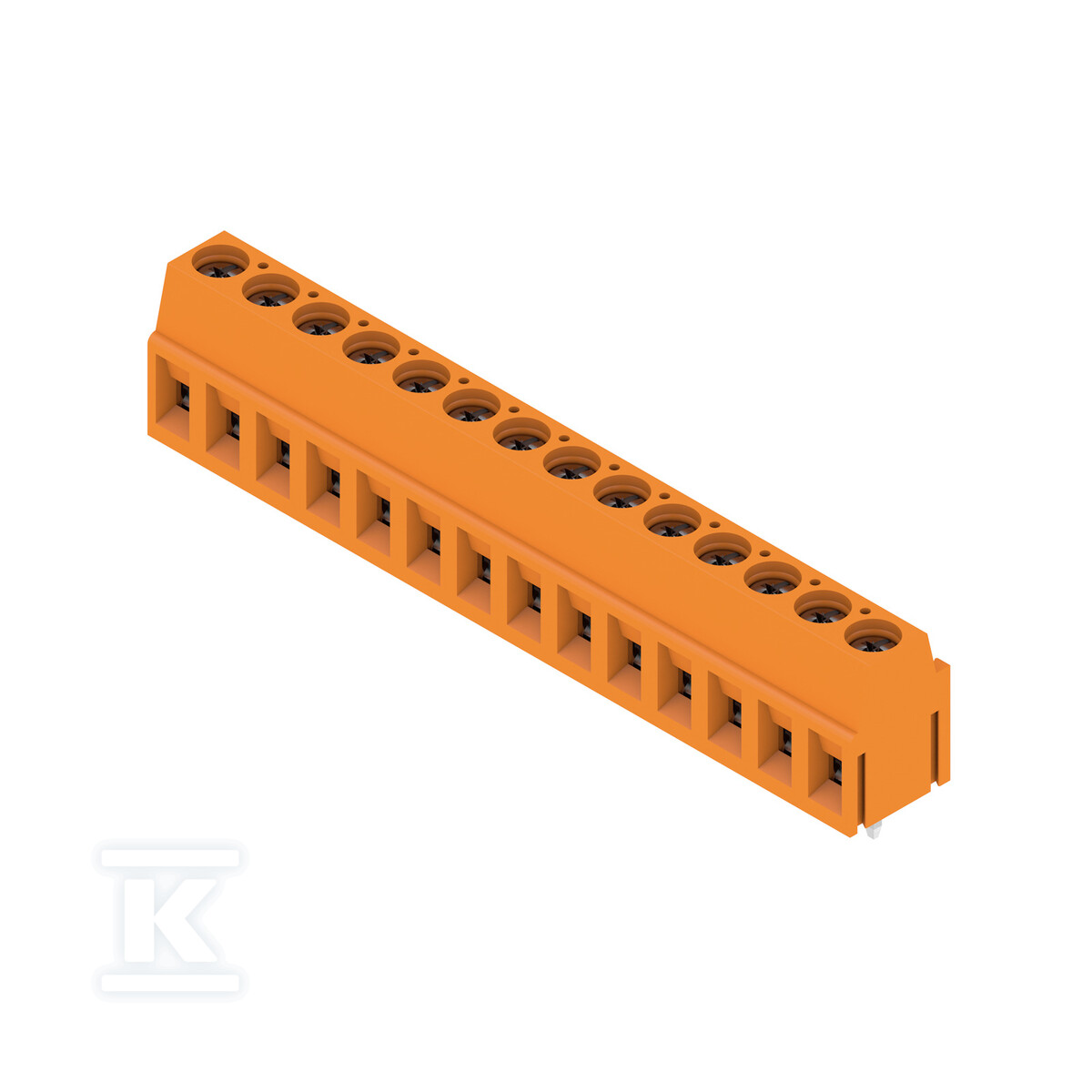 Zacisk płytki drukowanej, 320 V, 17.5 - 1234070000