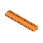 Zacisk płytki drukowanej, 320 V, 32.5 A, Raster w mm: 5.00, 6 mm2, Liczba biegunów: 20, Przyłącze z jarzmem, Połączenie lutowane THR, 180°, skrzynia, LL 5.00/20/180 3.2SN OR BX