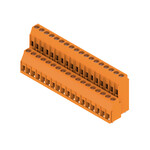 Zacisk płytki drukowanej, 320 V, 32.5 A, Raster w mm: 5.00, 6 mm2, Liczba biegunów: 36, Przyłącze z jarzmem, Połączenie lutowane THR, 90°, skrzynia, LL2N 5.00/36/90 3.2SN OR BX