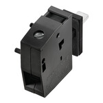 Zacisk przelotowy, 500 V, 57 A, Szerokość: 13.7 mm, 16 mm2, Przyłącze śrubowe / lutowane, skrzynia, WGK 10 VP/Z GN/YE BX