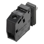 Zacisk przelotowy, 500 V, 32 A, Szerokość: 8.1 mm, 6 mm2, Przyłącze śrubowe / lutowane, skrzynia, WGK 4 VP/Z GN/YE BX