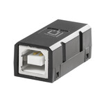 Złącze USB IP67 z obudową złącze 1: USB A Przyłącze 2: USB B IE-BI-USB-AB