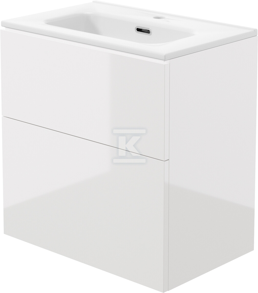 Szafka umywalkowa z umywalką - 60 cm - ST6U6U6U6M
