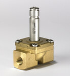 Zawór elektromagnetyczny do pary EV225B NC, G 1/4 cala, mosiądz DZR/PTFE, bez cewki
