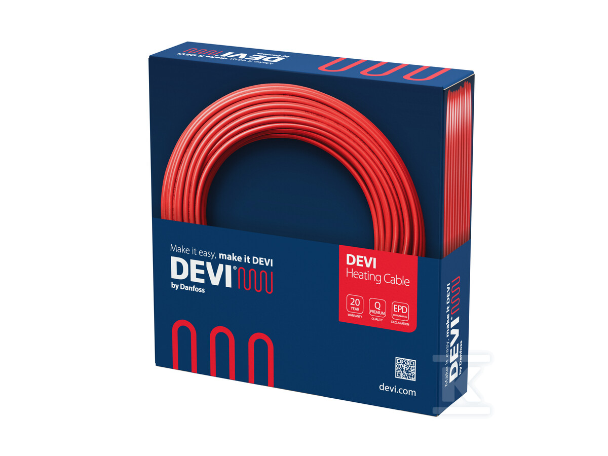 Cabo de aquecimento DEVIflex 18T 615W - 140F1240