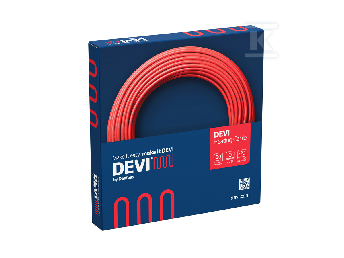 Cabo de aquecimento DEVIflex 18T 230W - 140F1400