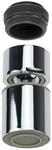 Aerator dwufunkcyjny, chrom