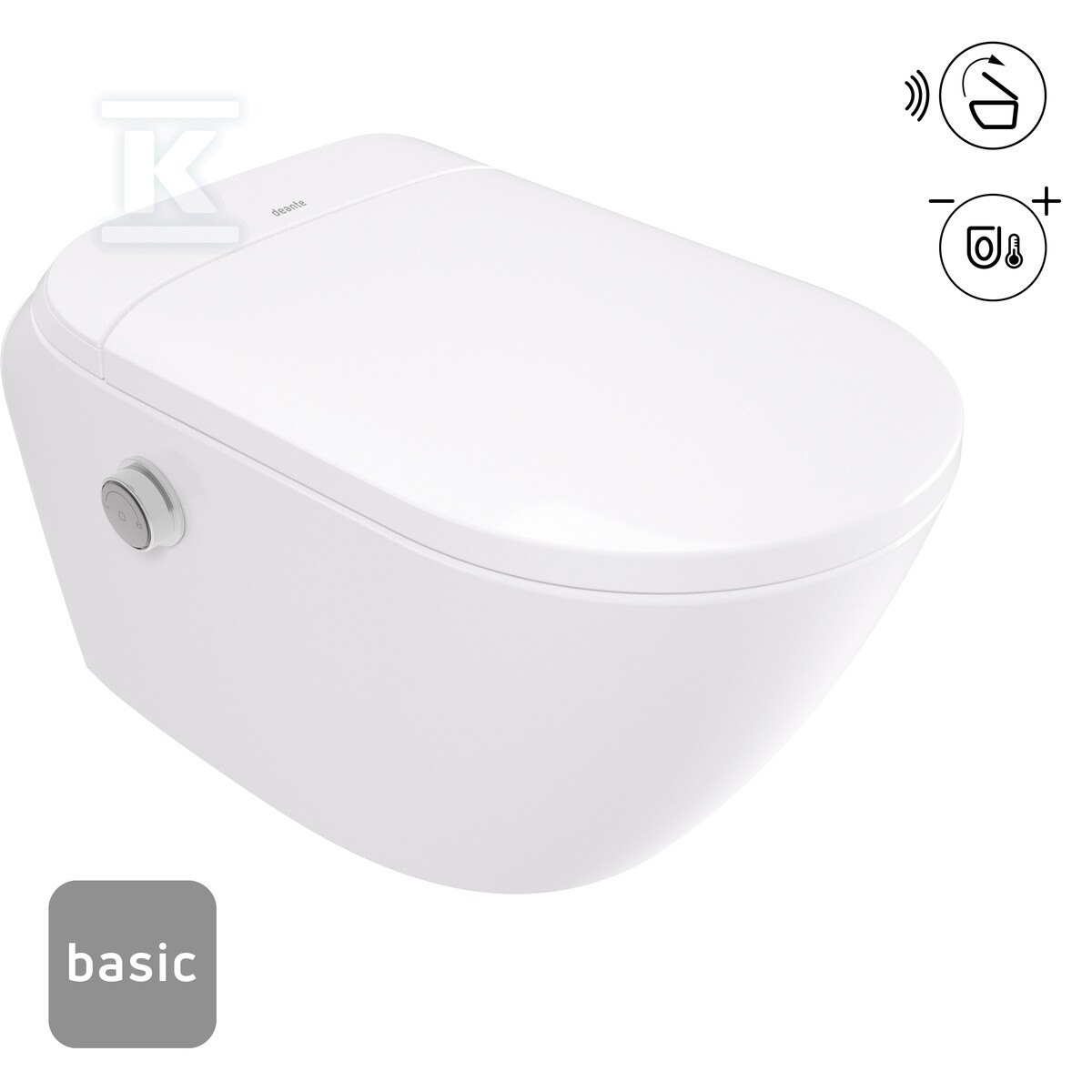 Miska WC smart Silia z deską - CSSD6ZPW