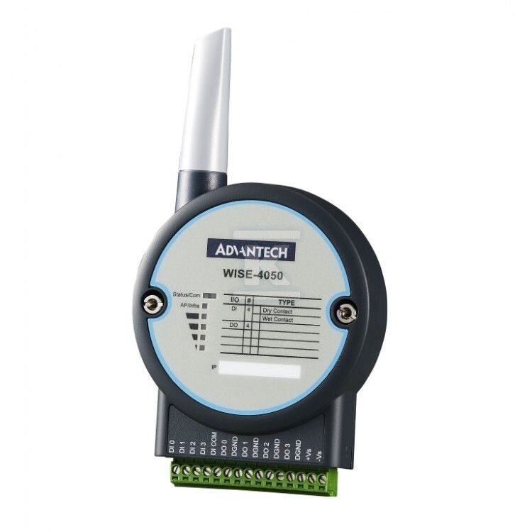 Бездротовий модуль WiFi, 4 входи та 4 - WISE-4050-B