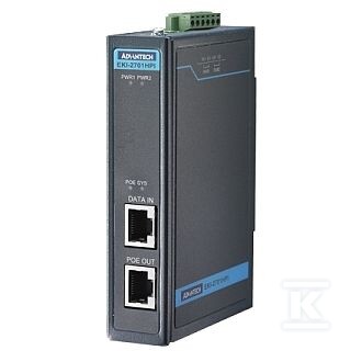 Інжектор Gigabit PoE/PoE+ - EKI-2701HPI-AE