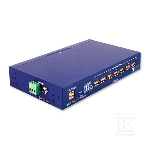 Хаб 7 портів USB 2.0 Ізоляція темп. - BB-UHR307