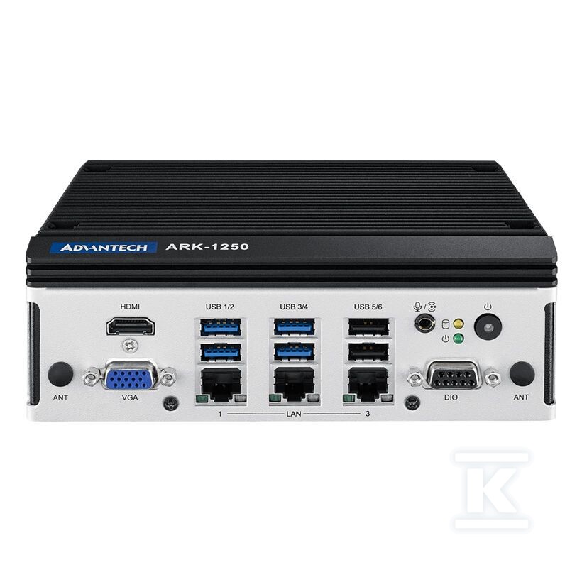 Промисловий комп'ютер i3-1115G4E, - ARK-1250L-U2A1