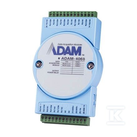 Модуль 8 виходів реле на послідовній - ADAM-4068-C