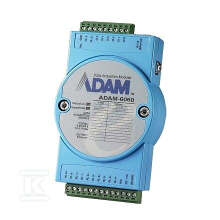 Moduł pomiarowy 6DI/6DO(REL) z - ADAM-6060-D1