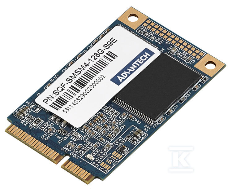 Модуль mSATA 2GB, SLC, 2-канальний, - SQF-SMSS2-2G-S9C