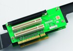Riser do obudowy 2U 1xPCIex16 2xPCI AIMB-RP3PF-21A1E Advantech