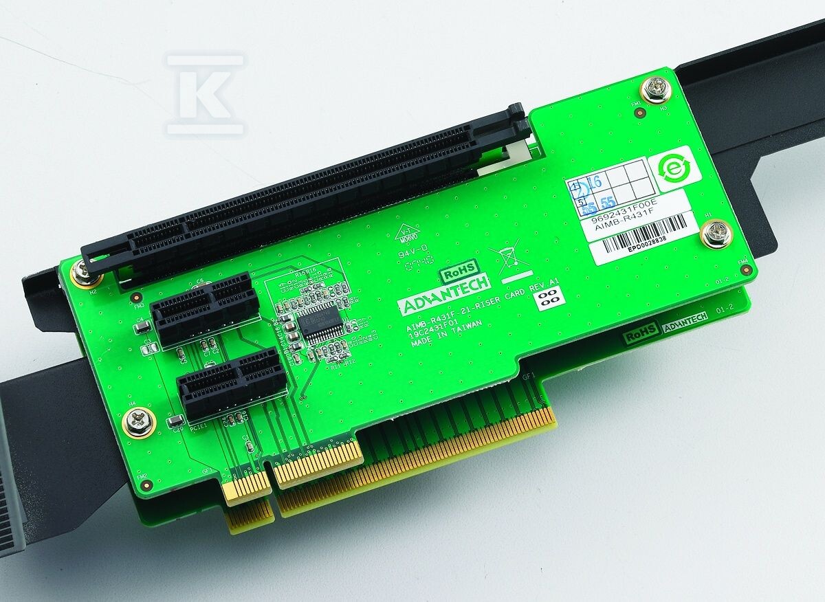 Розгалужувач PCIex4 => 2 PCIex1+PCIex16 - AIMB-R431F-21A1E