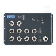 Комутатор 8xGE 2xGE BP temp. M12 LV - EKI-9510G-2GL-AE