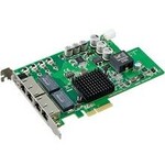 Karta PCI Express 4xPoE+ Gigabit
