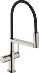 Bateria kuchenna Semi-Pro, 3 strumieniowa Talis Select M54 PowderSpray stal Szlachetna Finish
