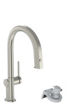 Bateria kuchenna z filtrem FilterSystem 210 1 strumieniowy z wyciąganą wylewką Aqittura M91 stal Szlachetna Finish