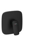 Bateria prysznicowa, podtynkowa do iBox universal Logis czarny Matowy