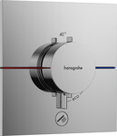 Bateria termostatyczna do 1 odbiornika z dodatkowym wyjściem, podtynkowa ShowerSelect Comfort E chrom