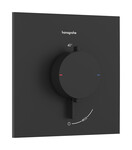 Bateria termostatyczna do 1 odbiornika, podtynkowa Ecostat Comfort E czarny Matowy