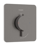 Bateria termostatyczna do 1 odbiornika, podtynkowa Ecostat Comfort Q czarny chrom Szczotkowany