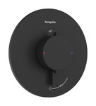 Bateria termostatyczna do 1 odbiornika, podtynkowa Ecostat Comfort S czarny Matowy