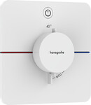 Bateria termostatyczna do 1 odbiornika, podtynkowa ShowerSelect Comfort Q biały Matowy