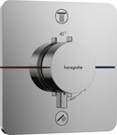 Bateria termostatyczna do 2 odbiorników, podtynkowa ShowerSelect Comfort Q chrom