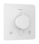 Bateria termostatyczna do 2 odbiorników, podtynkowa Ecostat Comfort Q biały Matowy