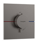 Bateria termostatyczna, podtynkowa ShowerSelect Comfort E czarny chrom Szczotkowany