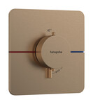 Bateria termostatyczna, podtynkowa ShowerSelect Comfort Q brąz Szczotkowany